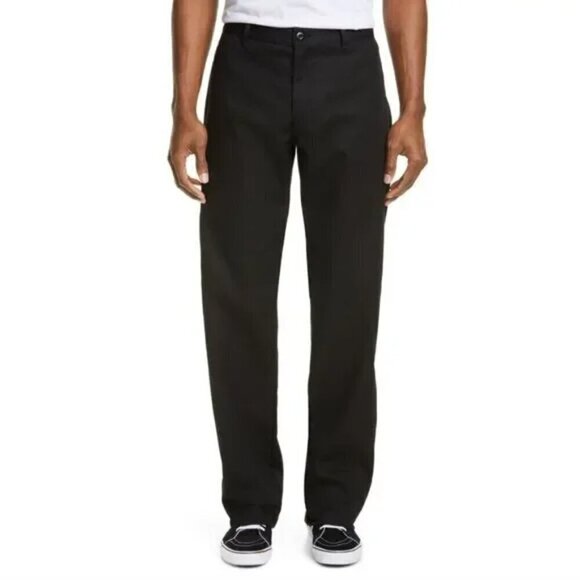 Noon Goons No Doubt Black Chino Relaxed Fit Pants 28" - Picture 1 of 10